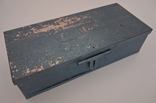 Vintage Berkel's Tin Service Parts Toolkit Tin Blue picture