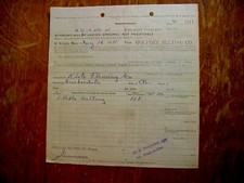 NYNH&H  RAILROAD 1911 Bill of Lading HOLYOKE BELTING to KLOTZ THROWING CO.   picture