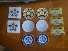 F.O.P. Member SUPPORTER Lot - UV Waterproof Vinyl Decals and F.O.P. Cards picture