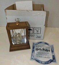 Noble Collection Harry Potter Time-Turner Hermione Necklace Prop Display Case picture