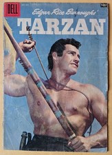 Edgar Rice Burroughs' Tarzan #108 G (2.0) Dell Comics Sept-Oct 1958 picture