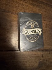 Guinness 250 Year Anniversary Playing Cards Deck - New Sealed Package picture