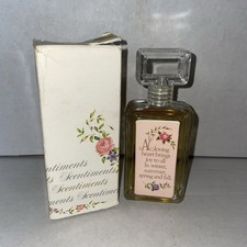 VTG AVON  SCENTIMENTS SWEET HONESTY COLOGNE 2FL. OZ.  W/ ORIGINAL BOX picture