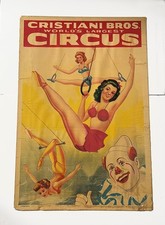 VTG. Original 1950's CHRISTIANI BROS. World's Largest Circus 41