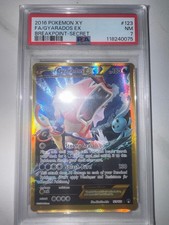 2016 Pokemon XY SHINY Gyarados EX PSA 7 Breakpoint Secret 123/122 picture