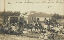 1905 Machias Maine Lumber Sawmill occupation RPPC Postcard 25-1795 picture