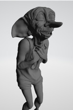 Dobby Resin Sculpture Statue Model Kit  Unpainted/Unassembled picture
