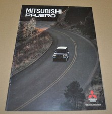 1995 Mitsubishi Pajero Brochure Prospekt EN picture