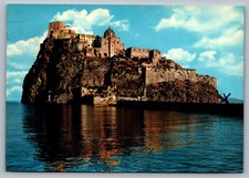 1960s Castello Aragonese Ischia Italy Postcard picture