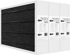 X6672 MERV 16 Filter 16x25x5 Compatible w/ Lennox X6672 Merv 16 Home Furnace 3pk picture