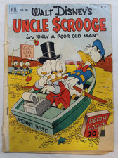 Four Color Comics Walt Disney's Uncle Scrooge #386 Dell Pub 1952 poor picture