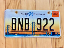 Michigan Mackinac Bridge License Plate picture