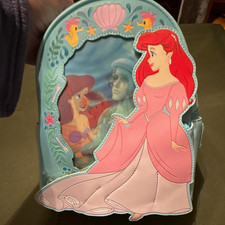 Disney Loungefly -  The Little Mermaid Ariel Lenticular Mini Backpack picture