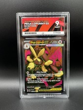 Mega Lopunny EX 115:094 Phantasmal Flames NM Full Art Pokemon TCG Mint 9 picture