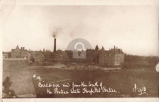 View fr the South of the Pontiac State Hospital Pontiac MI 1913 RPPC Photo COPY picture