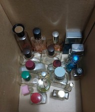 Vintage Empty Perfume Bottles Lot Of 19 picture