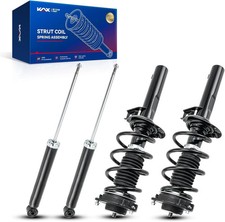 KAX Complete 4 Piece Front and Rear Strut Assembly Kit for 2010-2014 Volkswagen picture