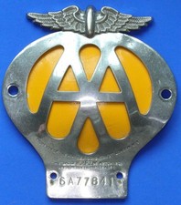 British Automobile Association AA members badge - 1957-59  [35073] picture