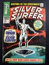 The Silver Surfer #1 1969 Marvel Comics 1st Print Origin VG/Fine *A17 picture