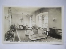 RECEPTION RM CHRISTIAN SCIENCE BENEVOLNT POSTCARD SAN FRANCISCO CALIFORNIA RPPC picture