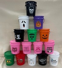 Mini Buckets - Collectible Custom Mini Buckets Maryland Dundalk Halloween & More picture