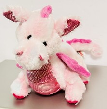 GANZ Webkinz Pink Whimsy Dragon Plush HM156  Retired No Tags Or Codes Rare picture