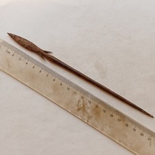 Rare Antique Old iron Greek Roman ARROWHEAD Home Decor Collection Vintage Art picture