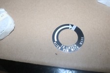 NOS vintage F4 Phantom canopy latch pin instruction plate P/N 32-891553 picture