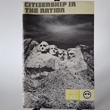 Vintage 1974 BOY SCOUT Of AMERICA Merit Badge Series U.S. CITIZENSHIP Pamphlet picture