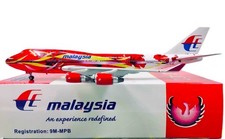 Phoenix 04403 Malaysia Airlines 747-400 Hibiscus 9M-MPD Diecast 1/400 Jet Model picture