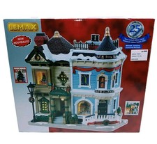 Lemax Village Christmas In The City Lighted Building 25th Anniversary New 854432 picture