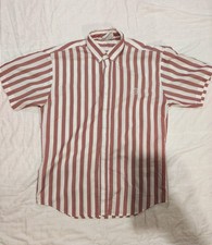 Vintage 1989 80s McDonald's Collectible Employee Uniform Shirt Size Male MEDIUM picture