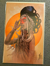 Niobe and Dura 1 Tehani Farr Virgin Variant Stranger Comics Fantasy NM picture