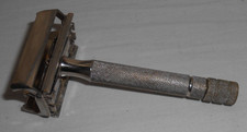 Vintage 1948-50 Gillette Super Speed TTO Double Edge Safety Razor NICE CLEAN NDC picture