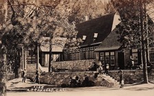 RPPC Lake Arrowhead California Resort Hotel Rustic Lodge Photo  Postcard I40 picture