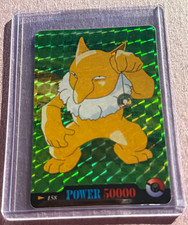 Vintage Pokemon Hypno Prism Sticker Card 158 English Pocket Monsters Good Shape picture