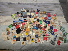 Lot of 170+ Vintage Matchbooks & Matchboxes. Most unstruck / a few used. picture