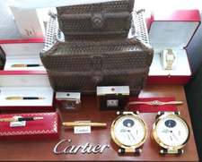 ***  Cartier Panthère  black = A =   (1993) Ball Point Pen Blue Ink  *** picture