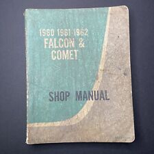 1960 1961 1962 Ford Falcon & Comet Canada Original OEM Owners Shop Repair Manual picture