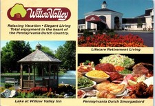 Vintage Postcard Willow Valley Lancaster Pennsylvania Posted 1987 picture