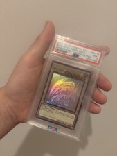 Blue-Eyes White Dragon Ghost Rare Card GFP2-EN175 PSA9 Yugioh picture