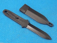 CIA Sticker Neck Knife M4259 non-metal polycarbonate double edge dagger 7