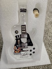 Jack Daniels Slash Signature Guitar Shaped Whiskey Decanter Bottle Open Box New picture