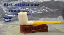 *UNSMOKED* Hayim Pinhas Turkish Meerschaum / Small Billiard  picture