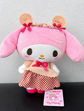 Sanrio My Melody Pink Gingham Dress Plush ROUND1 Exclusive w/ Tags picture