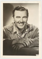 Preston Foster 1935 Hand Signed 5x7 American Actor Singer Photo Portrait J14304 picture