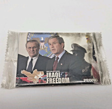 SEALED 2003 Limited Treasures Operarion Iraqi Freedom 9 card Promo Set *Rare* picture