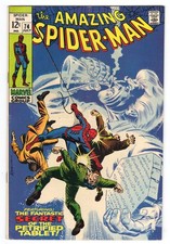 Amazing Spider-Man 74 1969 Marvel Comics VG+ 4.5 Silvermane Gwen Stacy picture