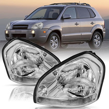 Headlight Fits for 2005 2006 2007 2008 2009 Hyundai Tucson | Left Driver and Rig picture