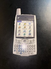 Handspring Treo 600 Die Cut Promo Card Palm OS Vintage Smartphone Advertising picture